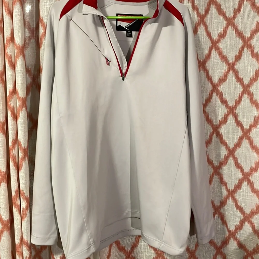 Men’s Gray 3/4 Zip - Picture 1 of 4